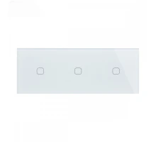 Стеклянная панель Smartdust SK-3G101-1 — 3 клавиши (1+1+1)